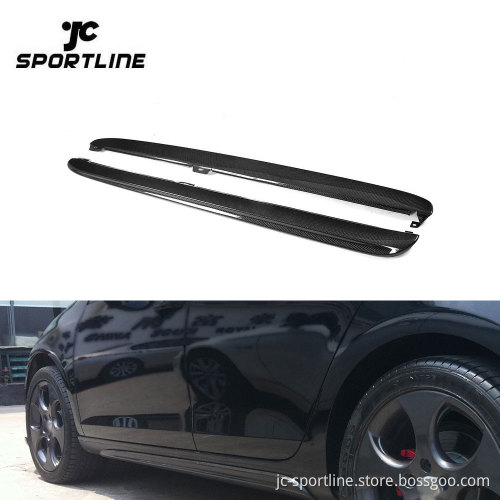 Carbon Fiber MK6 Side Skirts for VW Golf VI GTI - Auto Parts